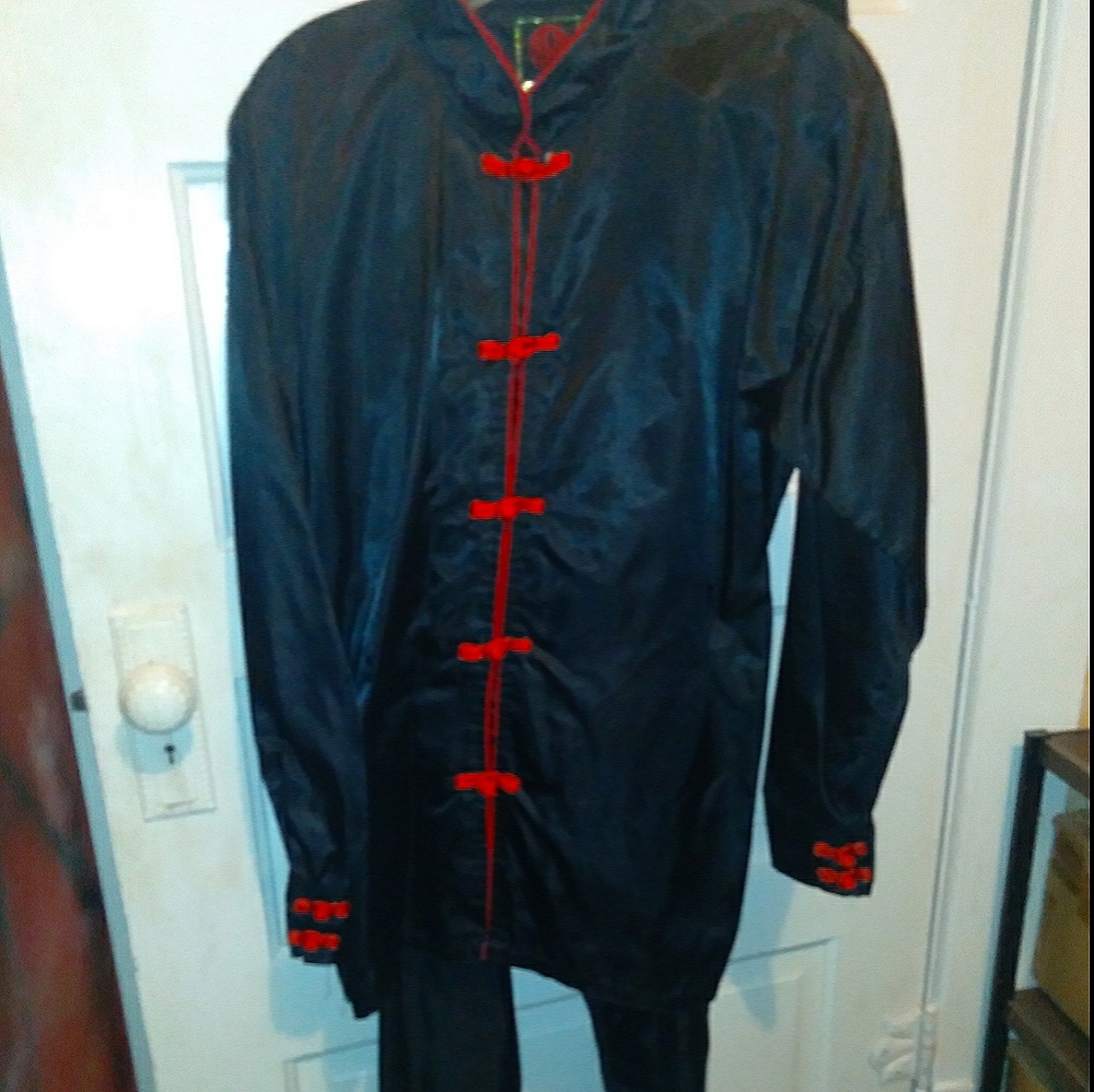 Korean made silk pantsuit